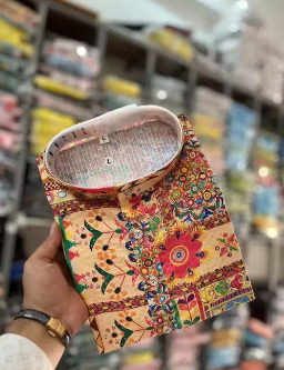 Men CROSSED Work Kurta Best Quality At Lowest Price Set