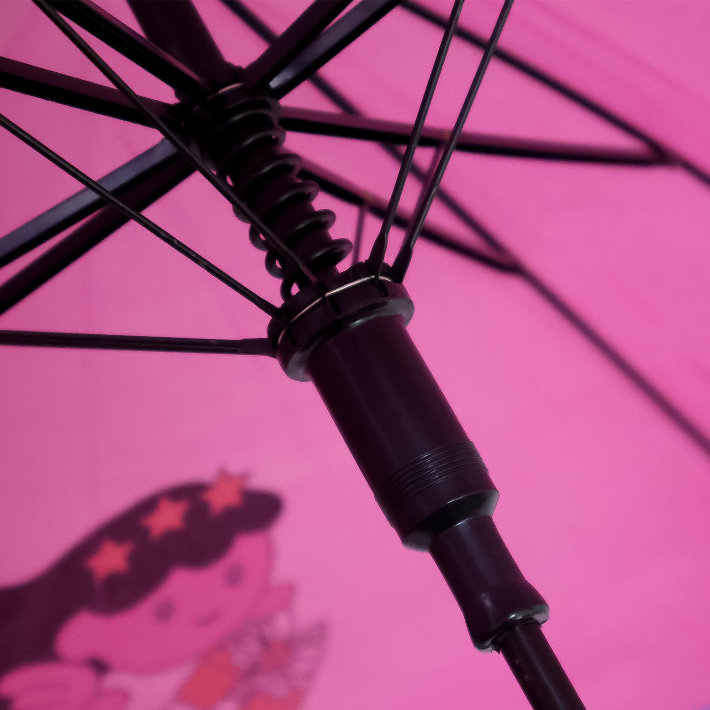 Classic Hook Handle Umbrella Windproof Waterproof Rain Protection (1 Pc)
