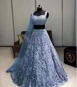 Chitrarekha Voguish Women Lehenga Semi Stitched