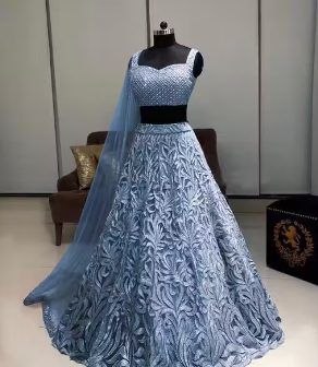 Chitrarekha Voguish Women Lehenga Semi Stitched