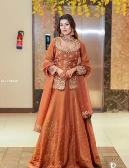 New Designer Party Top Lehenga &amp; Dupatta Set